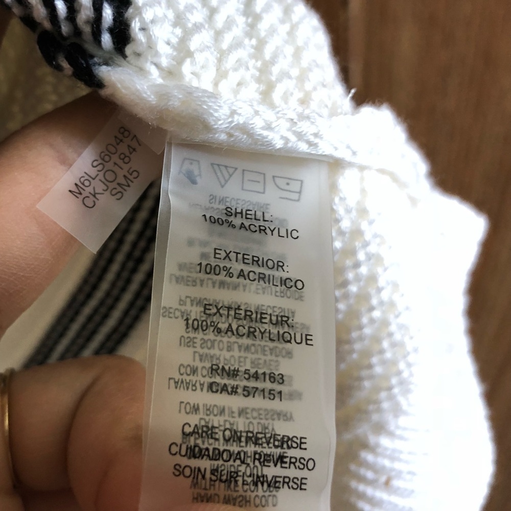 NWT Calvin Klein Sweater Pullover Long Sleeve Top - Picture 7 of 8